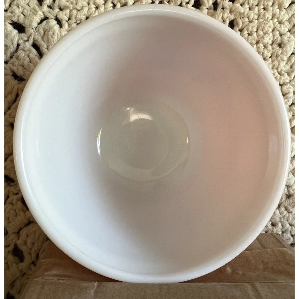 Pyrex 401 Orange Autumn Harvest Glass Round Shape Small Mixing Bowl